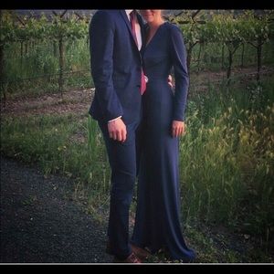 Reformation Long-sleeve Maxi Wrap Dress